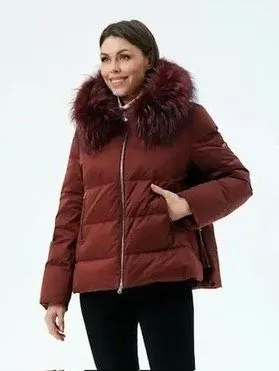 Пуховик TUFFONI 7727033D БОРДОВЫЙ